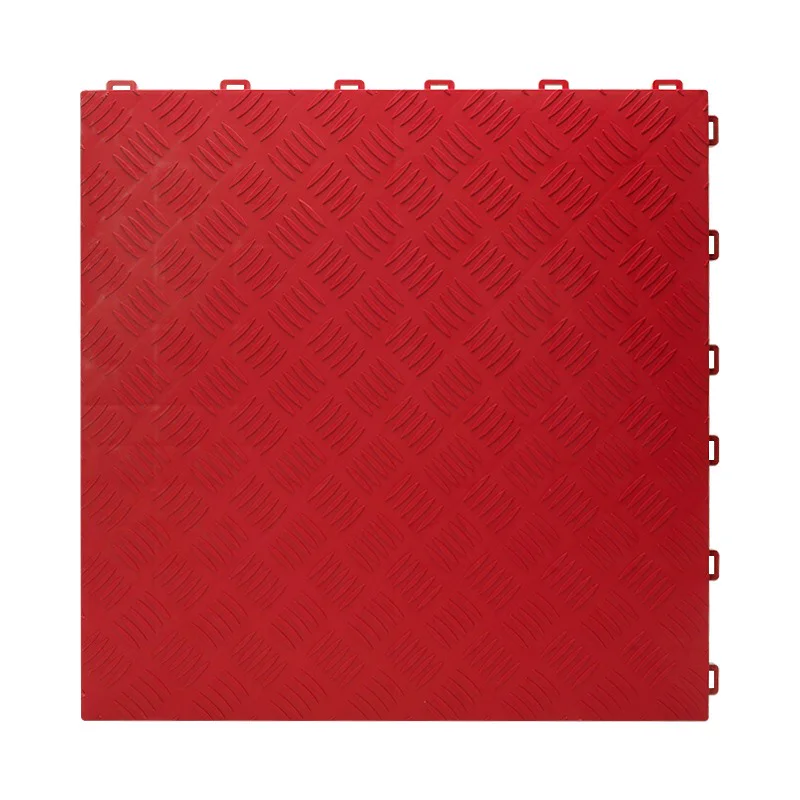 1.8CM Steel Plate Pattern Solid Grid Flooring Tile - Image 2