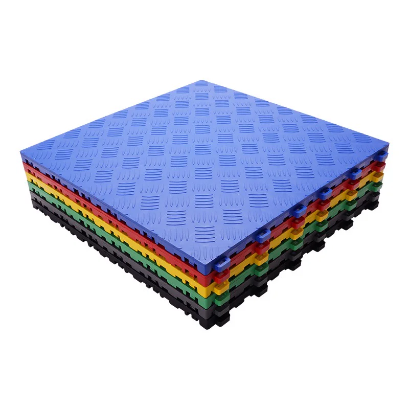 1.8CM Steel Plate Pattern Solid Grid Flooring Tile
